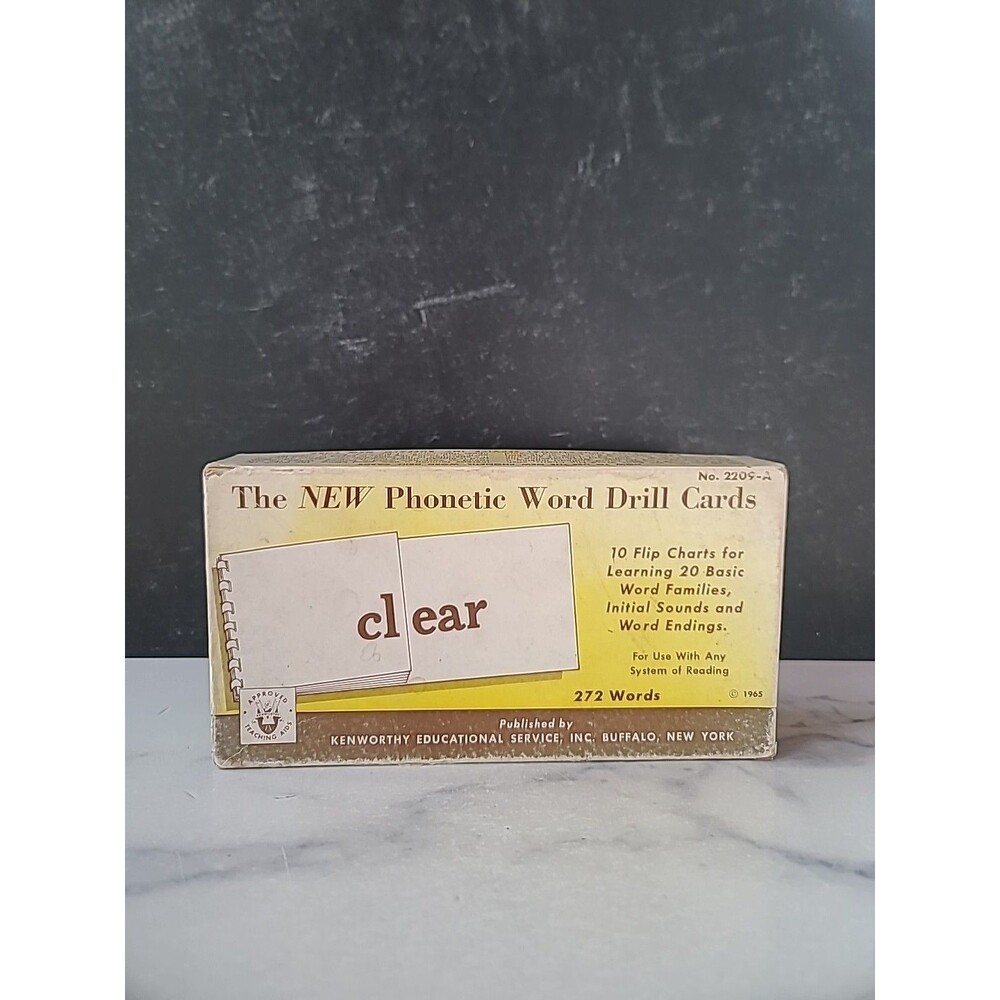 The New Phonetic Word Drill Cards 1965